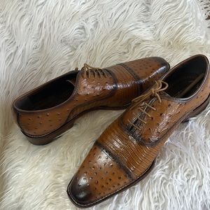 New Stacy Adams Unique leather designer shoes.  (NWOB/no box)